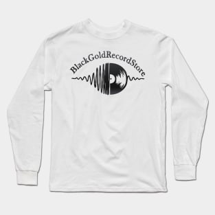 Black Gold Record store Long Sleeve T-Shirt